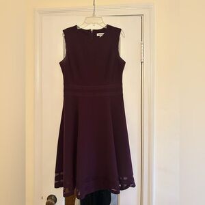 Calvin Klein Merlot colored Dress